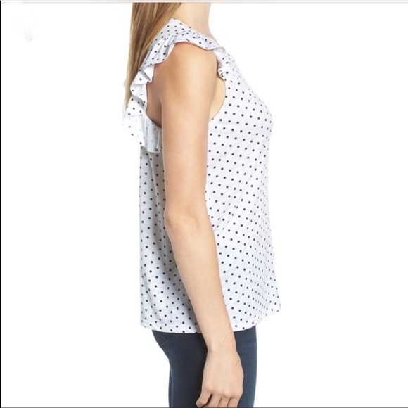 Gibson Bonita Ruffled Tank - Picture 2 of 8